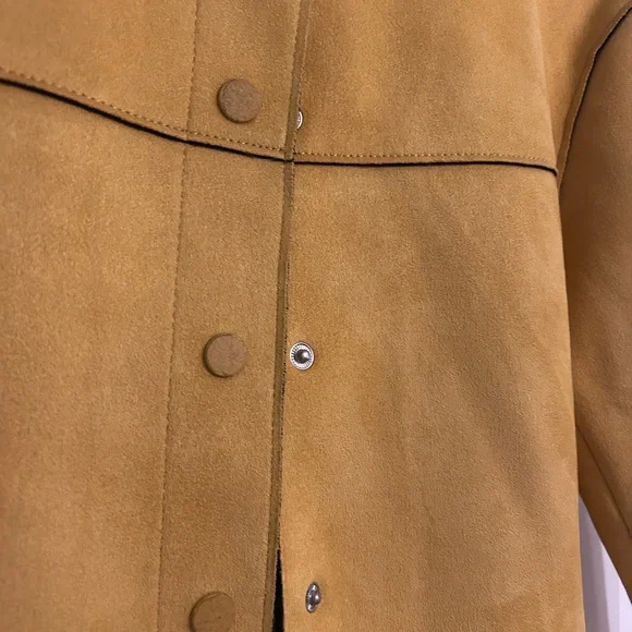 Zara Mustard Yellow Bomber Jacket - Picture 3 of 3